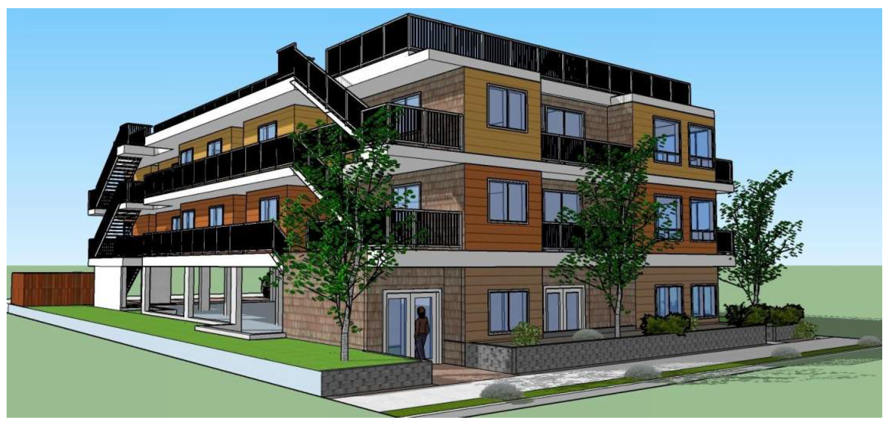 Early design guidance meeting set for three story 11 unit apartment ...